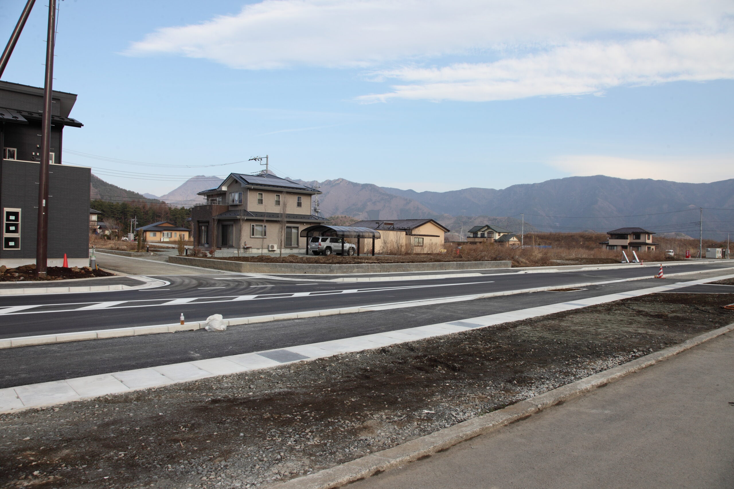 富士河口湖町小立土地区画整理事業